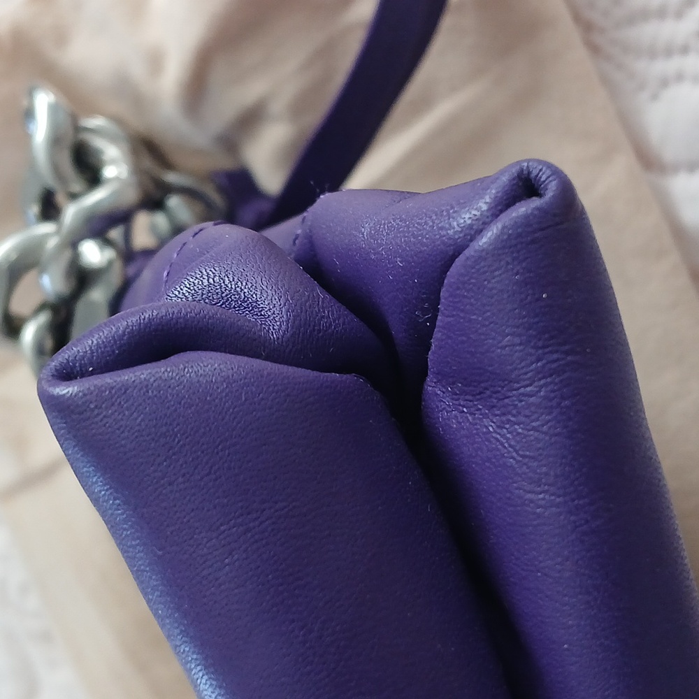 Rebecca Minkoff Violet Maxi Bag with Silver Chain - Picture 3 of 7